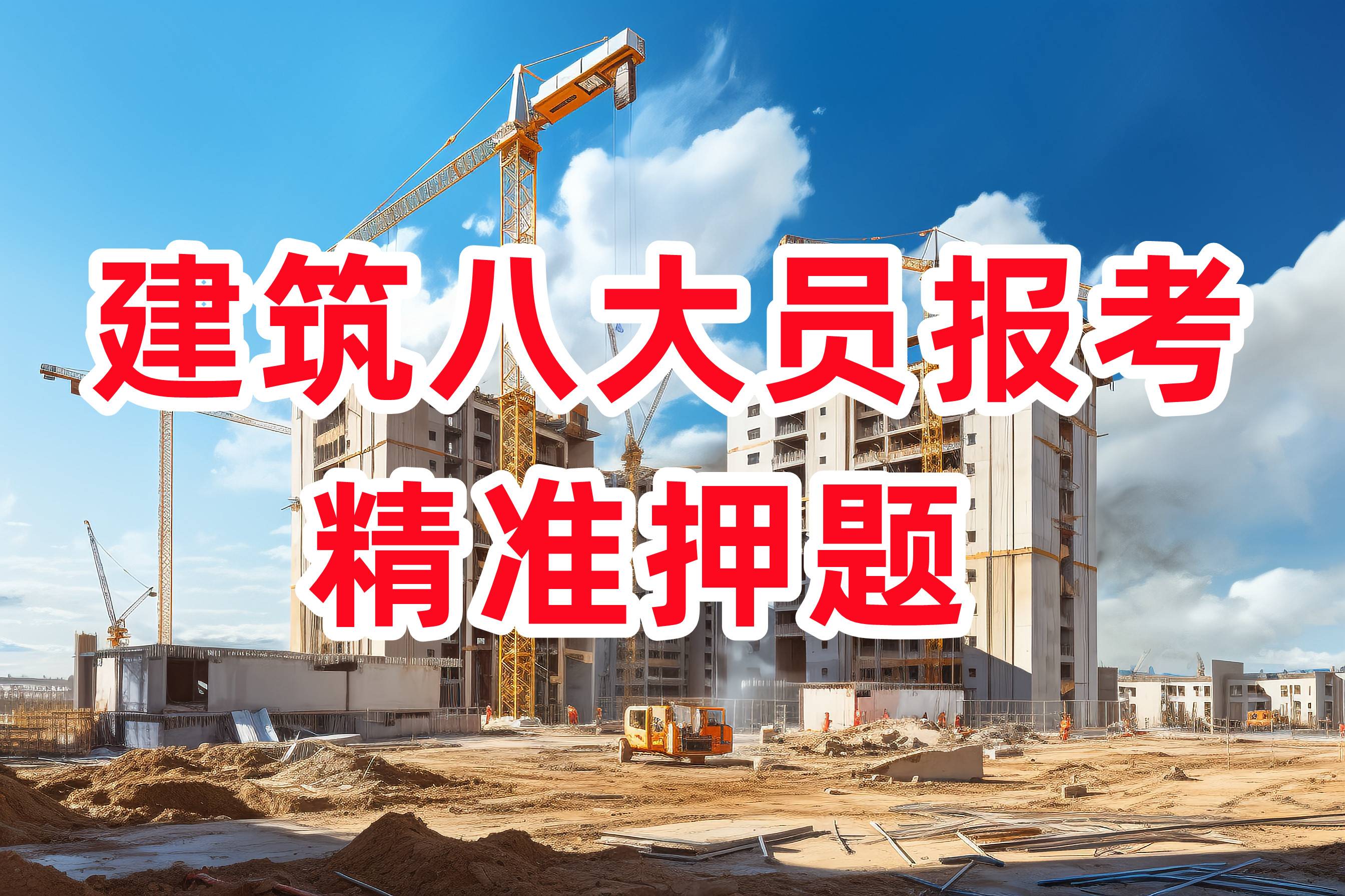 建筑八大员（九大员）（施工员/质量员/资料员/材料员/劳务员/机械员等